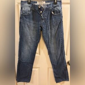 Paper Denim & Cloth Men's Straight Jeans - Medium Blue